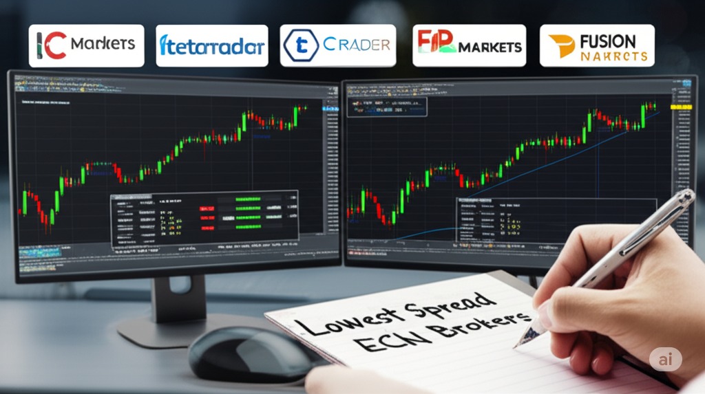 ECN Brokers with Lowest Spreads ECN Brokers with Lowest Spreads