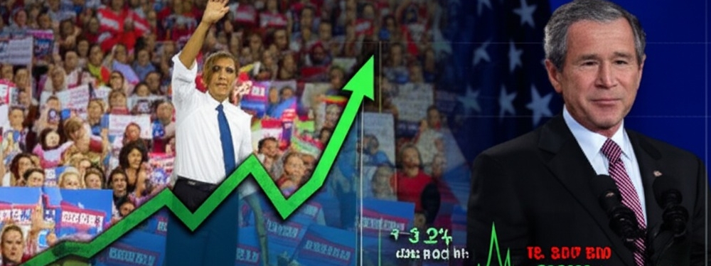 How past presidents matched market trends How past presidents matched market trends