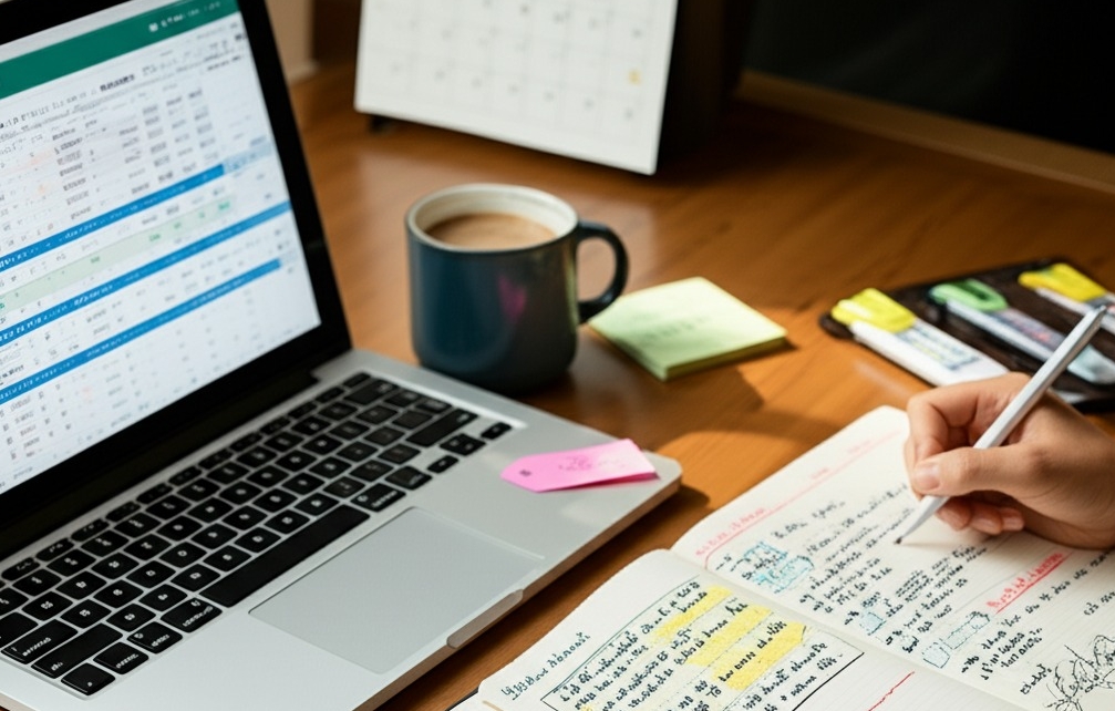 Daily and weekly journaling habits Daily and weekly journaling habits