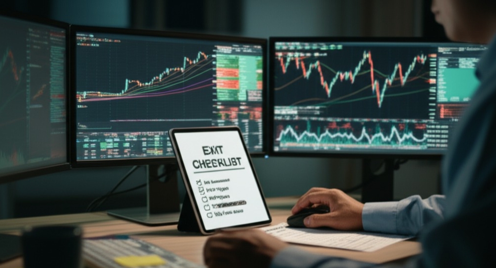 Exit Checklist Before Closing a Trade Exit Checklist Before Closing a Trade