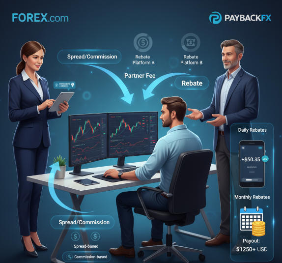 How do Forex rebates actually work?