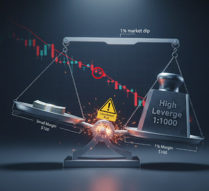 新手一開始總覺得「倍數越高＝賺越快」，但真相往往是「爆得越快」。本章將深入解構高槓桿背後的風險機制與心理陷阱，幫助你避開爆倉死角。