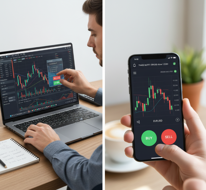 取引の快適さは、ツール選びから始まります。ここでは、人気の高いMT4/MT5の柔軟性と、スマホアプリの操作感に注目して解説します。